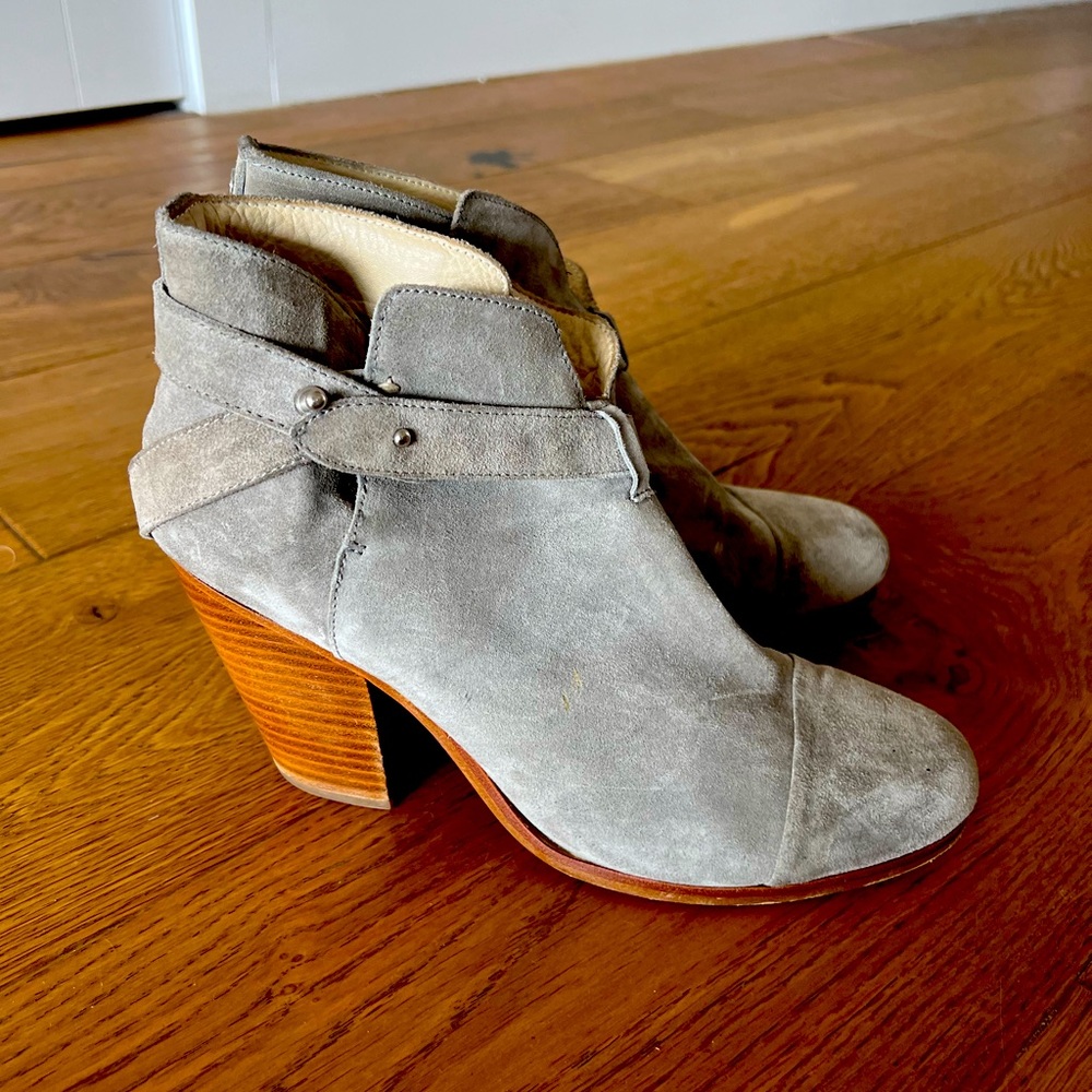 Rag and bone suede heels, size 41, grey